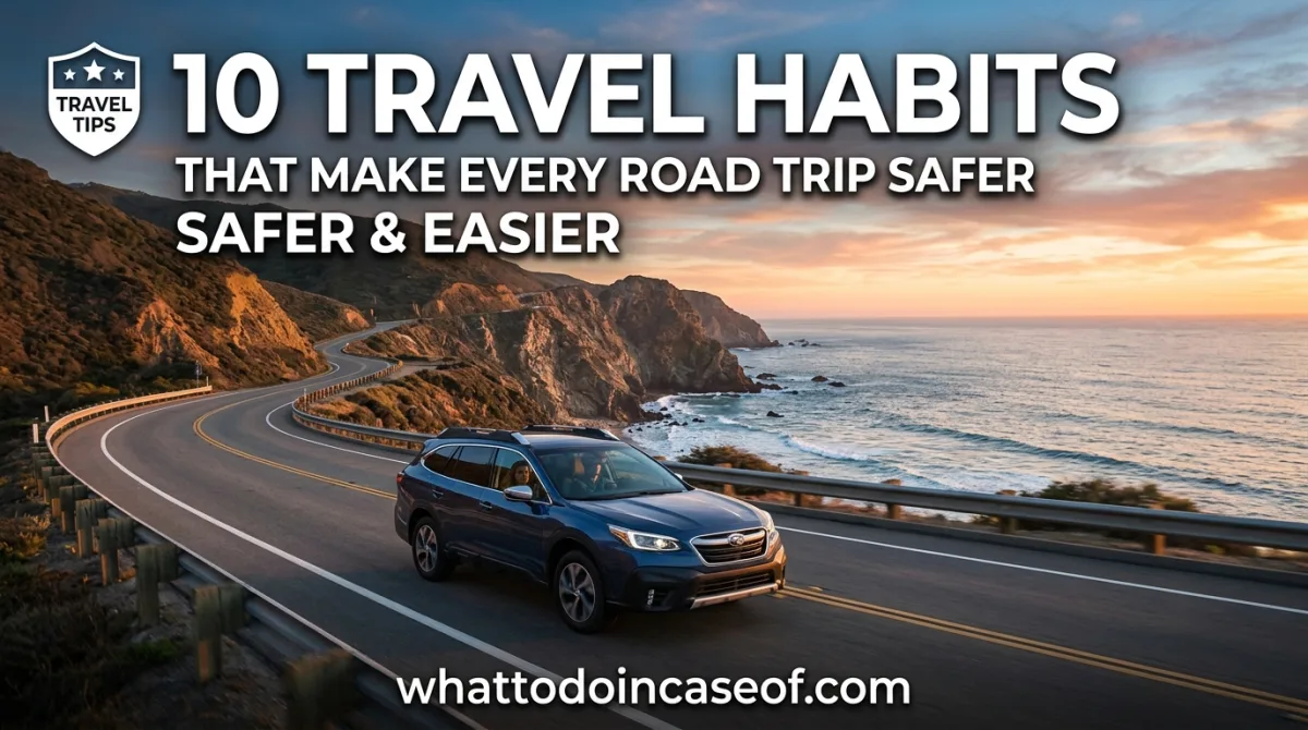 10 Travel Habits That Make Every Road Trip Safer and Easier