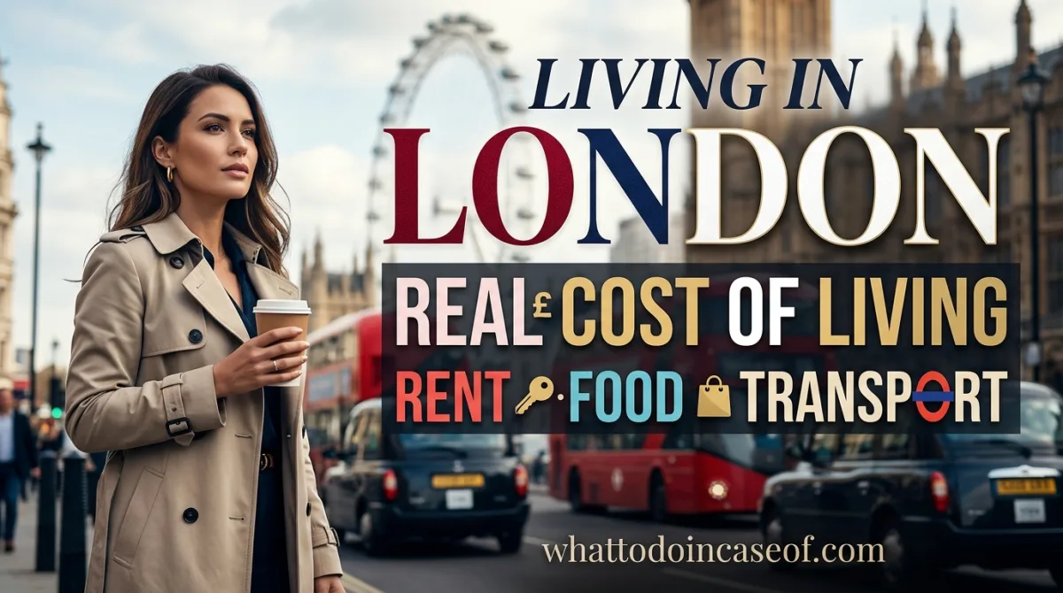 Living in London: Real Cost of Living, Rent, Food & Transport